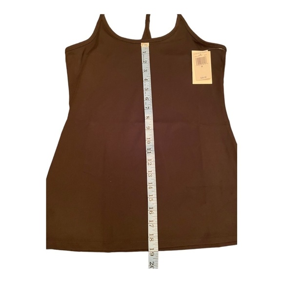 H HALSTON Y-BACK TOP black - Picture 7 of 11